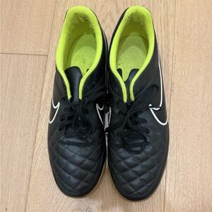 Nike Tiempo Rio Men’s Soccer Shoes with Neon Accents